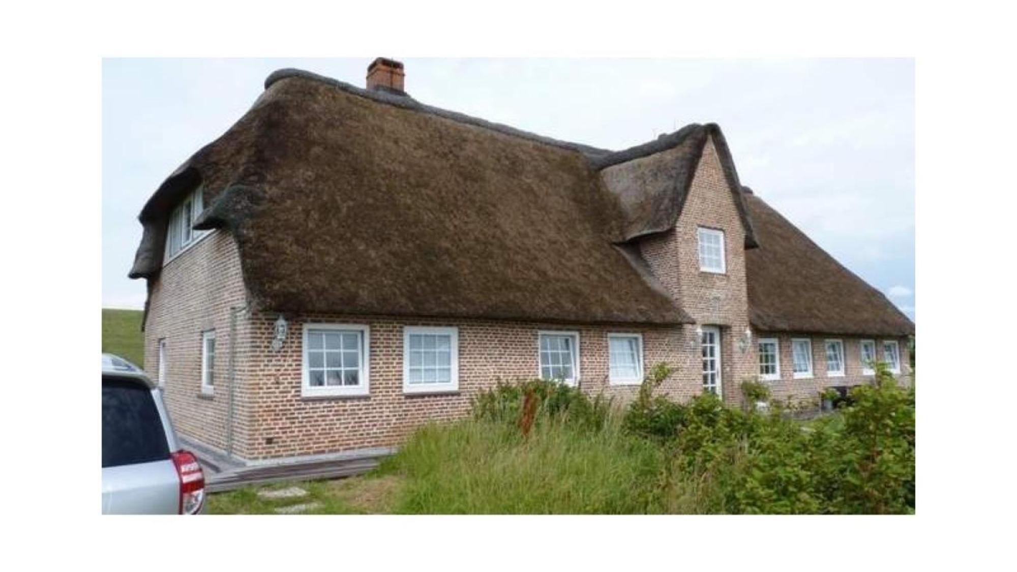 Deichhaus Bullerbue Dagebuell Villa ภายนอก รูปภาพ