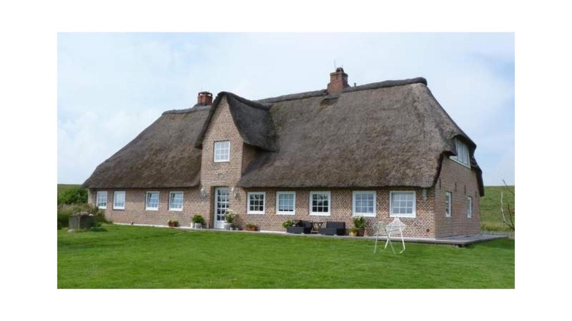 Deichhaus Bullerbue Dagebuell Villa ภายนอก รูปภาพ