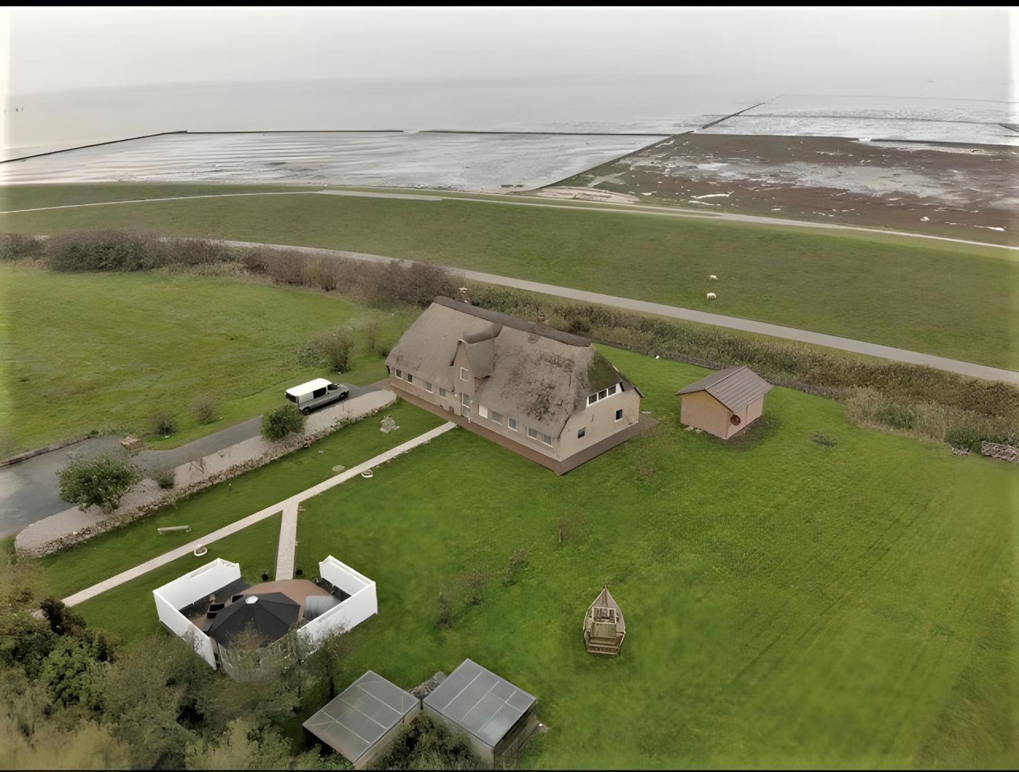 Deichhaus Bullerbue Dagebuell Villa ภายนอก รูปภาพ