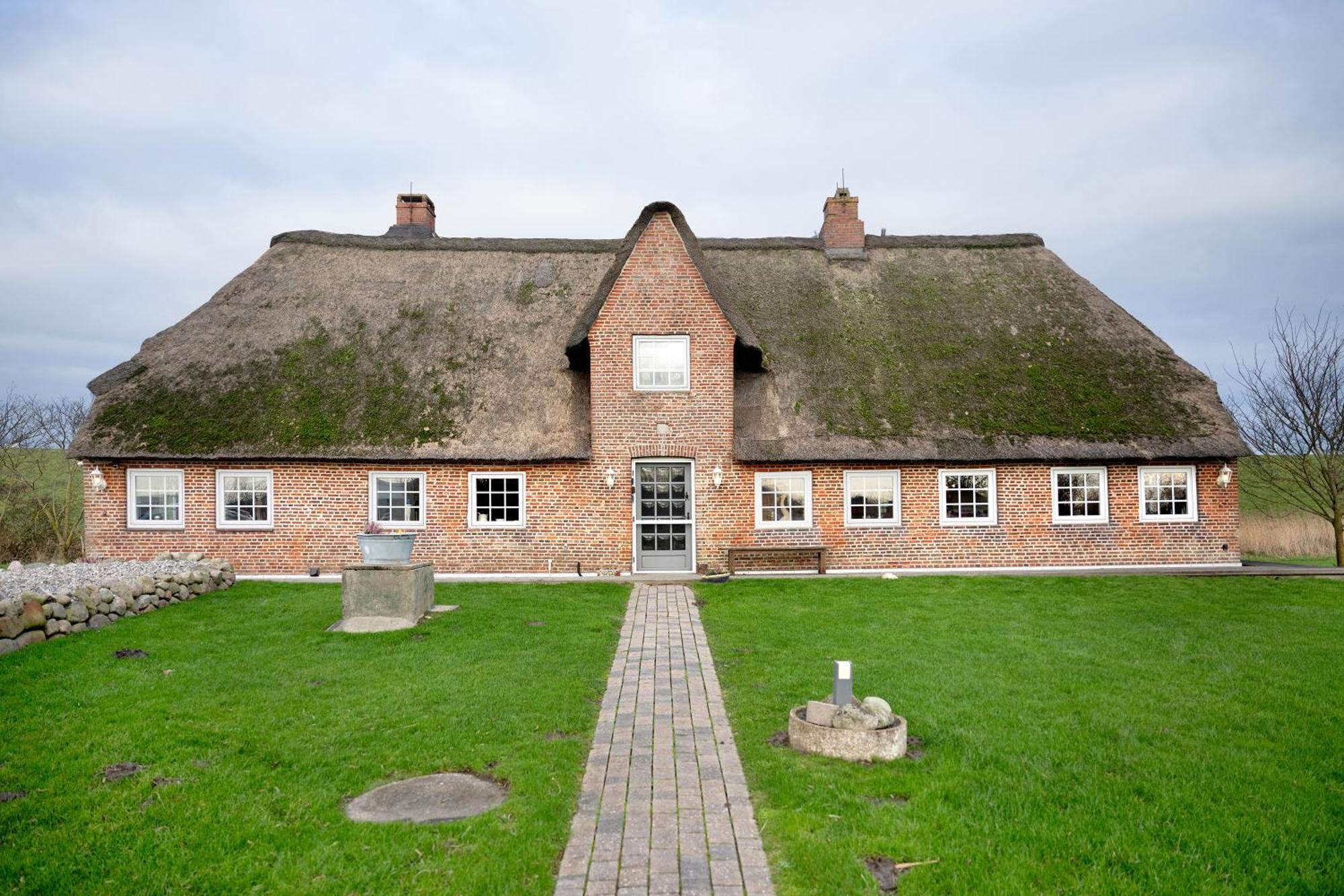 Deichhaus Bullerbue Dagebuell Villa ภายนอก รูปภาพ